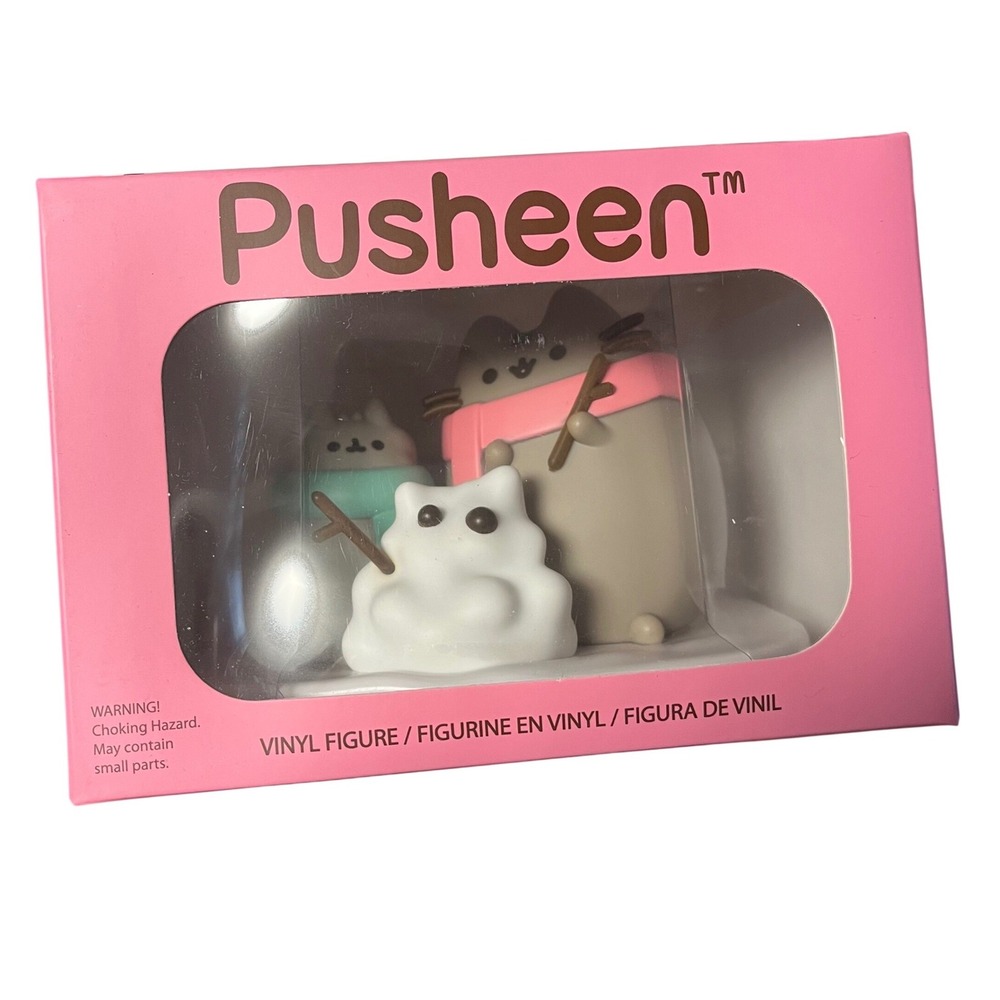 Snow Day‎ Pusheen Winter 2018 Exclusive Pusheen Box Vinyl Figure Culturefly NIB